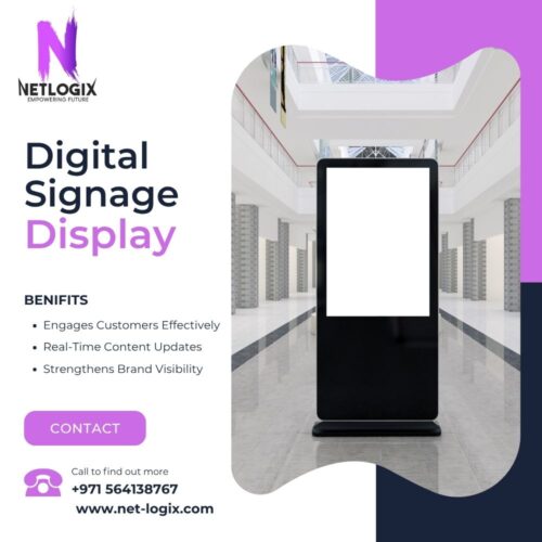Digital signage display in dubai